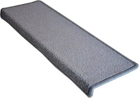 Vopi Nášľapy na schody Eton šedý obdĺžnik, samolepiaci - 24x65 obdĺžnik (rozmer vrátane ohybu)