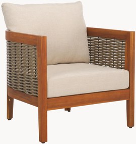 Záhradné kreslá z akáciového dreva Amanda, 2 ks