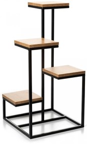 Stojan na květiny KASS 79 cm dub lancelot