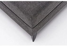 Antracitovosivá rohová pohovka (do tvaru "U") Eris – Balcab Home