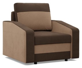 Kreslo HEWLET model 2 Hnedá-hnedá