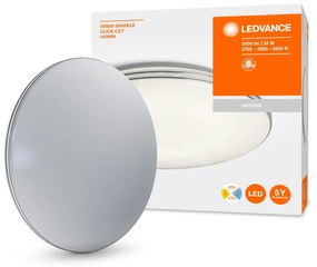 LEDVANCE Nástenné / stropné LED svetlo ORBIS, 24W, teplá biela-studená biela, 45cm, okrúhle, hviezdna obloha