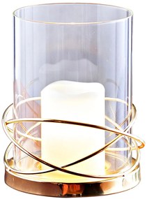 Weltbild Dekoratívny svietnik Kruh so sviečkou LED