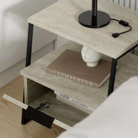 Nočný stolík Pal Travertine