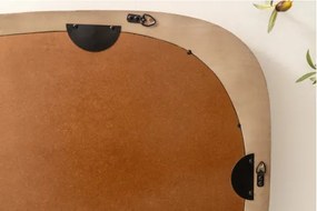 Zrkadlo 46489 Organic 70x105cm Drevo Pínia Béžová  - Komfort-nábytok