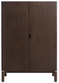 Dizajnová skrinka Takayoshi 130 cm tmavohnedá