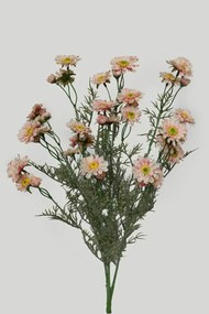 Marhuľové umelé lúčne kvety 58cm