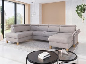 XXXLutz SEDACIA SÚPRAVA, textil, strieborná Sit & More - Sedačky - 00014402577Q