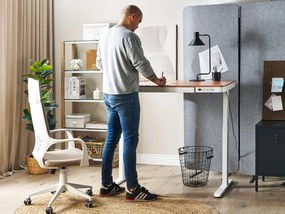 PC stolík Kenza (biela). Vlastná spoľahlivá doprava až k Vám domov. 1080654