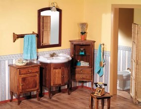 Sapho Sapho, RETRO umývadlová skrinka 60x80x45cm, buk, 735140