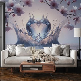 Fototapeta - Diamantové srdce (147x102 cm)