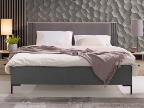 Posteľ s úložným priestorom Ancona 160x200 cm, dub estana/antracit%