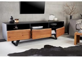 TV-skrinka 43305 Artwork 140cm Drevo Acacia  - Komfort-nábytok