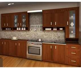 Kuchynská Margaret 3 260 zb 28mm orech/kor orech