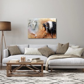 Obraz - Kúzla indiánov (70x50 cm)