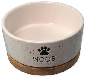 Keramická miska pre psa ø 13 cm Dog Fantasy WOOF – Plaček Pet Products