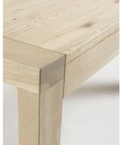 BRIVA WHITE OAK rozkladací jedálenský stôl 200 cm
