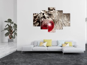 Obraz - Vianočné ozdoby (150x105 cm)