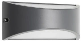 Redo 90191 - LED Vonkajšie nástenné svietidlo SCUDO LED/10W/230V 3000K IP54 antr UN1589