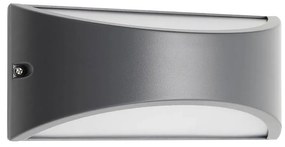 Redo 90191 - LED Vonkajšie nástenné svietidlo SCUDO LED/10W/230V 3000K IP54 antr