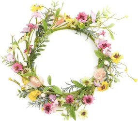 Veniec FLOS s farebnými kvetmi 884851