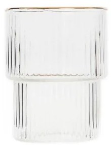 Pohár LYNN so zlatým okrajom 725784 320 ml