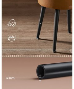 Kožený taburet CORE koňaková