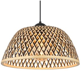 Globo 15767H1 - Luster na lanku COLLY 1xE27/15W/230V bambus