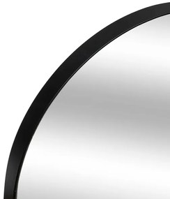 Atmosphera - Nástenné zrkadlo SELENA 112x40 cm čierna