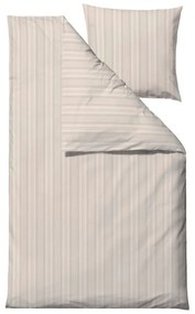 Béžové damaškové obliečky na jednolôžko 140x200 cm Noble – Södahl