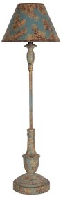 Retro svietidlo rustik blue kov 71 cm