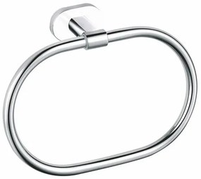 Držiak uterákov RAV SLEZÁK  chróm / biela YUA0104CB