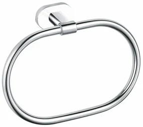 Držiak uterákov RAV SLEZÁK  chróm / biela YUA0104CB