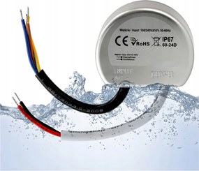 Napájací zdroj pre LED diódy 12V do skrinky 60W 5A IP67