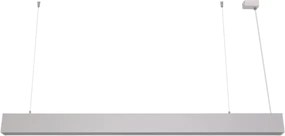 LED luster na lanku LED/55W/230V 3000/4000/6500K 120 cm biela