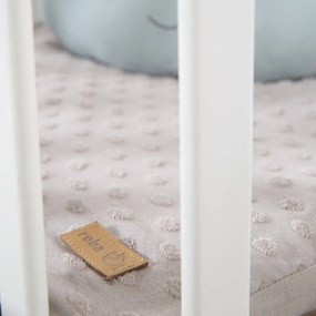 Detská ohrádka z bukového dreva s nastaviteľnou výškou 75x100 cm v prírodnej farbe Lil Planet – Roba