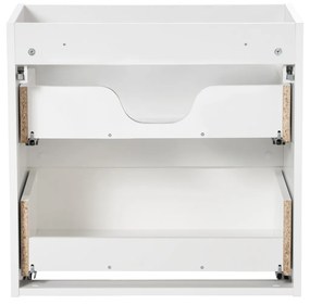 Doska pod umývadlo Capri 140 cm dub kraft zlatý