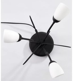 Jupiter 2065 - Stolová lampa GLORIOSA 3xG9/14W/230V čierna