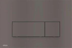 Alca Thin ovládacie tlačidlo plast gun metal mat M57-GM-M