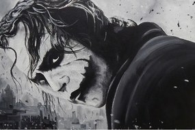 Plagát, Obraz - Dark Knight - Joker, (91.5 x 61 cm)