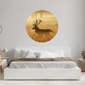 PIPPER. Jeleň 3 - textilná nálepka na stenu Veľkosť: 60 cm