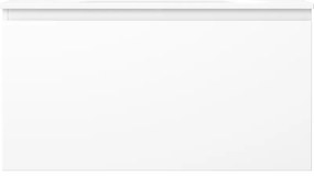 Mexen Orio, kúpeľňová skrinka 90 cm s umývadlom Vela, 1 zásuvka, biela matná, 91A10-09047-1-BF01-W23M01