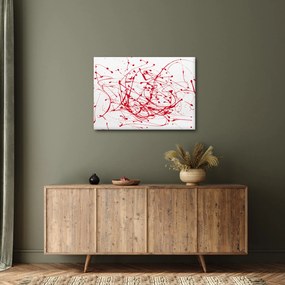 Obraz technikou Drippingu (70x50 cm)