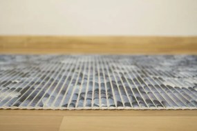 Kúpeľňová penová rohož  Softy-tex Kamienky modrá