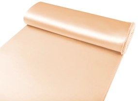 Biante Saténový záves LUX-L046 Béžový 140x140 cm