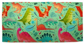Sablio Uterák Dinosaury v tráve - 50x100 cm