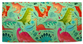Sablio Uterák Dinosaury v tráve - 50x100 cm