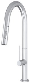 Gamma Round, vysoká drezová batéria h-460, chrómová, GMA-BRD-CH