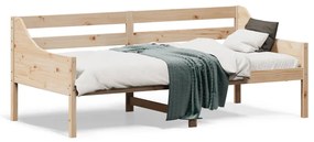 Denná posteľ 90x190 cm borovicový masív 842838