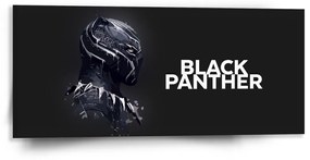 Sablio Obraz BLACK PANTHER z profilu Čierny - 110x50 cm